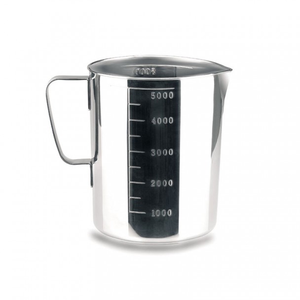 Jarro De 5 Litros, Em Inox 18/10