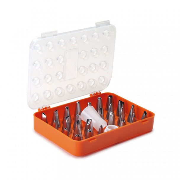 Jogo de Bicos Decoração Bolos 26 Peças