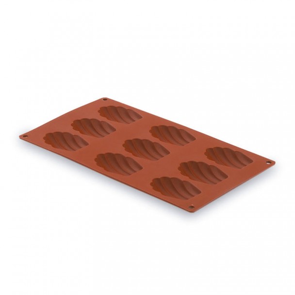 Molde Madalena 9 Cavidades Silicone Pastryflex