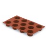 Molde Os Mini Muffin 11 Cavidades Silicone Pastryflex