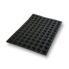 Molde Os Mini Semiesferas 96 Cavidades Silicone Black