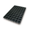 Molde Os Mini Muffins 70 Cavidades Silicone Black