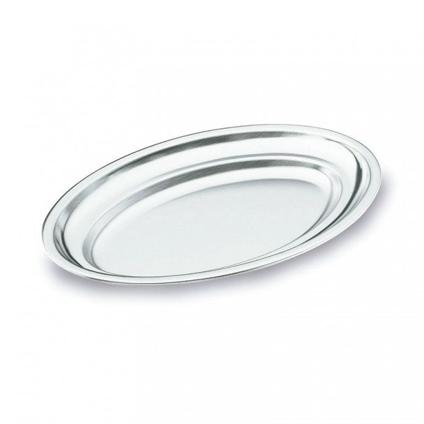 Fonte Oval Polimento Acetinado Inox 18/10