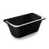 Balde Melamina Gastronorm 1/4 Preta