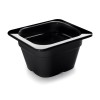 Balde Melamina Gastronorm 1/6 Preta