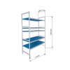 Estante Modular 5 Prateleiras Fundo 560 mm Altura 1750 mm