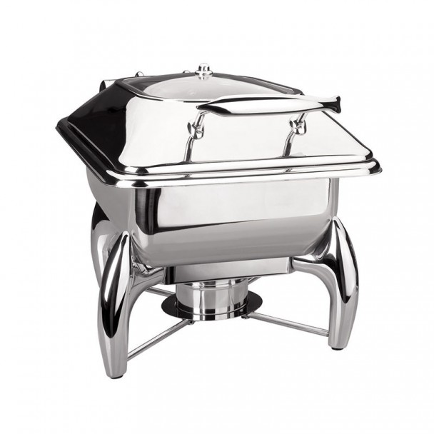 Chafing Dish Luxe Gastronorm Em Inox, 1/2