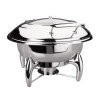 Chafing Dish Luxe Redondo Inox