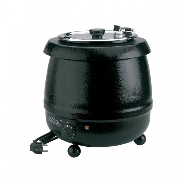 Panela Calefator Elétrico Sopa Ferro Esmaltado