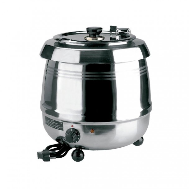 Panela Calefator Elétrico Sopa Inox