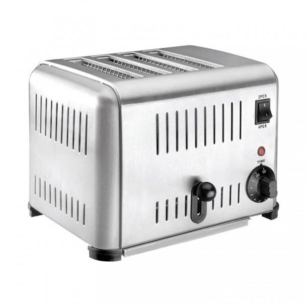 Torradeira Buffet Inox 4 Slots