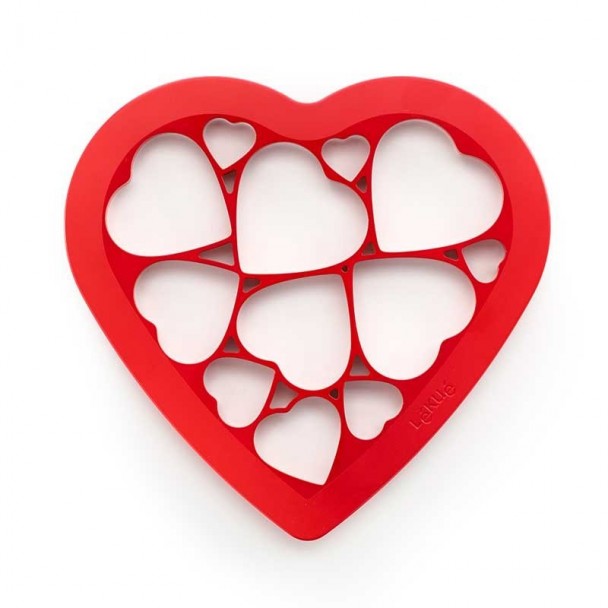 Molde Cortador De Biscoitos Corações