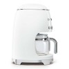 50's estilo branco gotejamento cafeteira