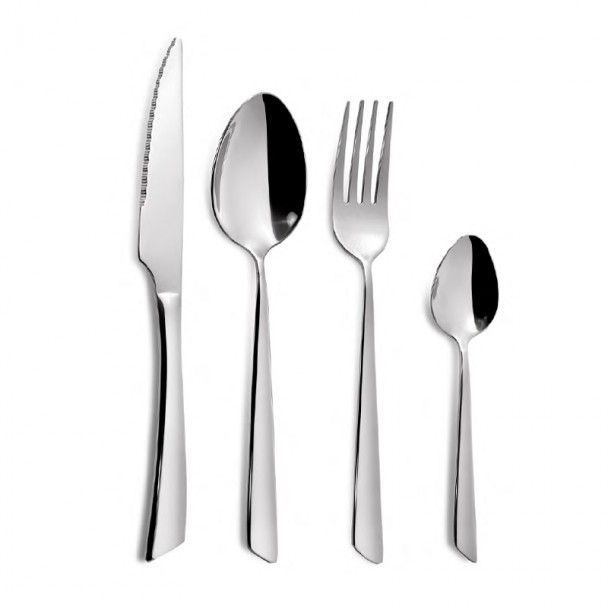 Conjunto Talheres Nice Inox-24 Peças